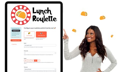  lunch roulette app/irm/interieur